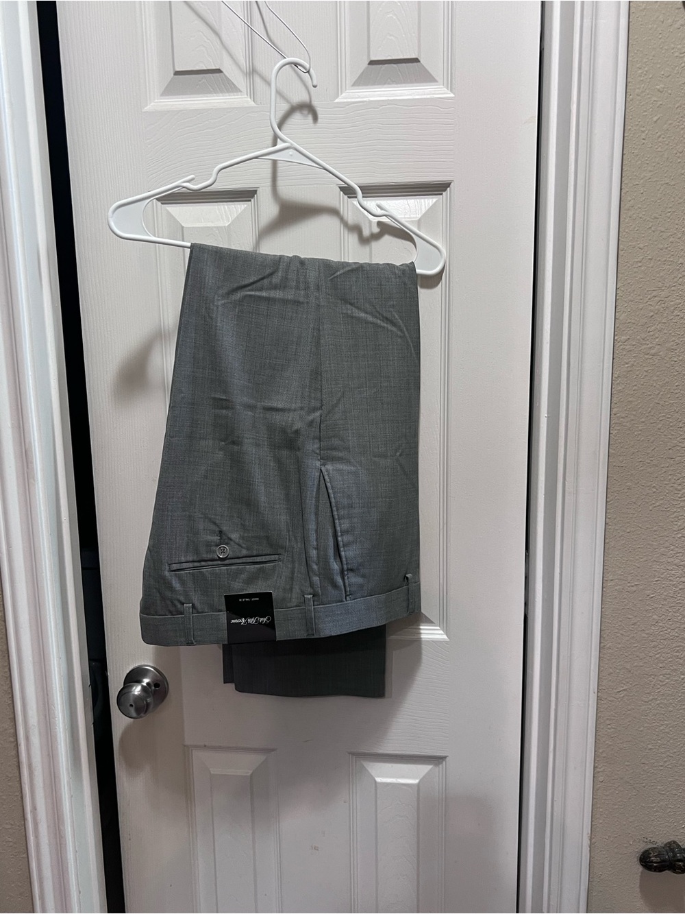 Saks Fifth Avenue Gray Men's Dress Pants